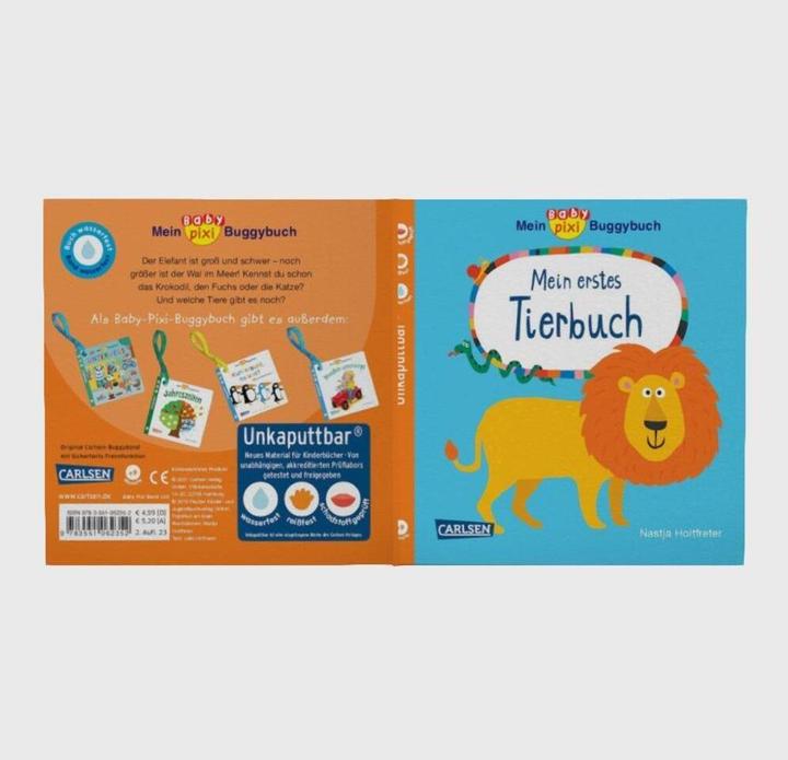 Actual product image My Baby Pixi buggy book: My first animal book (German)