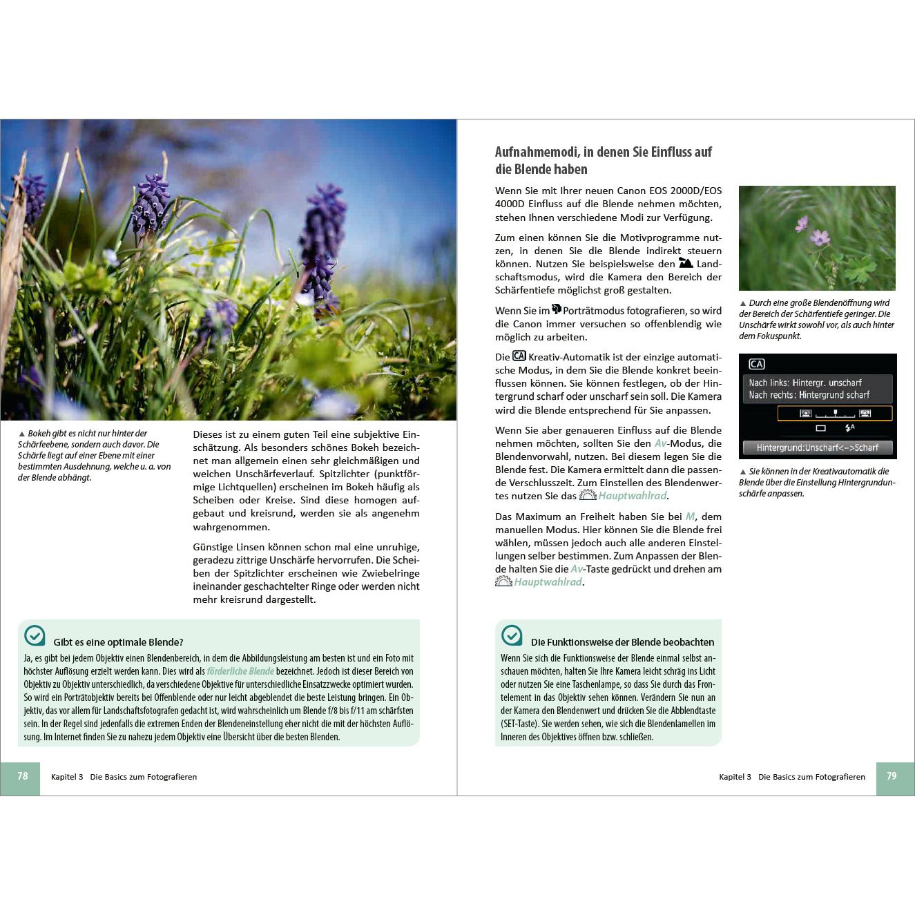 Thumbnail - Canon EOS 2000/4000 - Für bessere Fotos von Anfang an!, Sachbücher von Christian Bildner, Horn Toby
