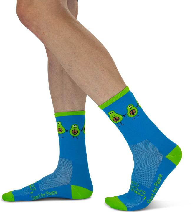 Produktbild Dirtysox Allround - Elite - LAUREUS SPORT FOR GOOD - Peace Avocado (35 - 39)