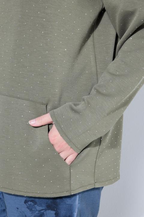 Produktbild Miamoda Sweatjacke, Loose Fit, Kapuze, Zipper (42)