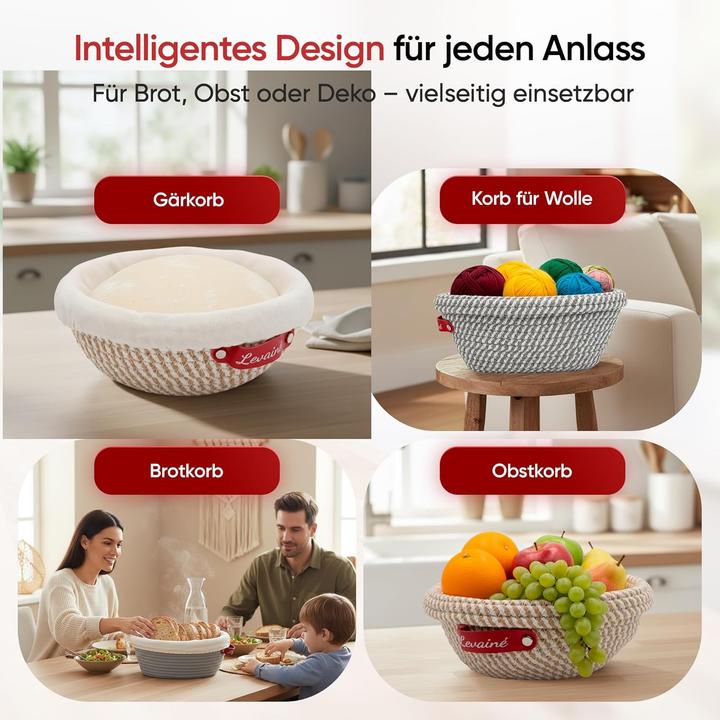 Produktbild Gärkörbchen-Set