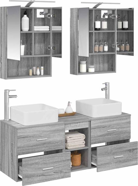 Produktbild vidaXL Badezimmermöbel-Set