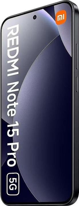 Image du produit Xiaomi Redmi Note 15 Pro (256 Go, Noir, 6.77", Double SIM hybride, 4G)