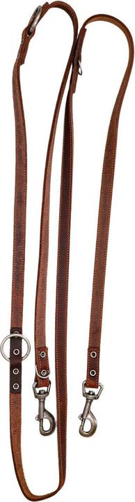 Spotted Pro Spotted! Pro Leder Trainingsleine Braun 2x250cm (Agility)