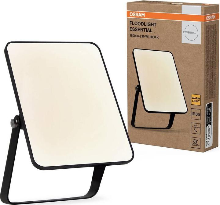 Actual product image Osram Floodlight Essential 20W 3000K 4099854429705 LED-Aussenstrahler 20.00 W Wa (IP65)
