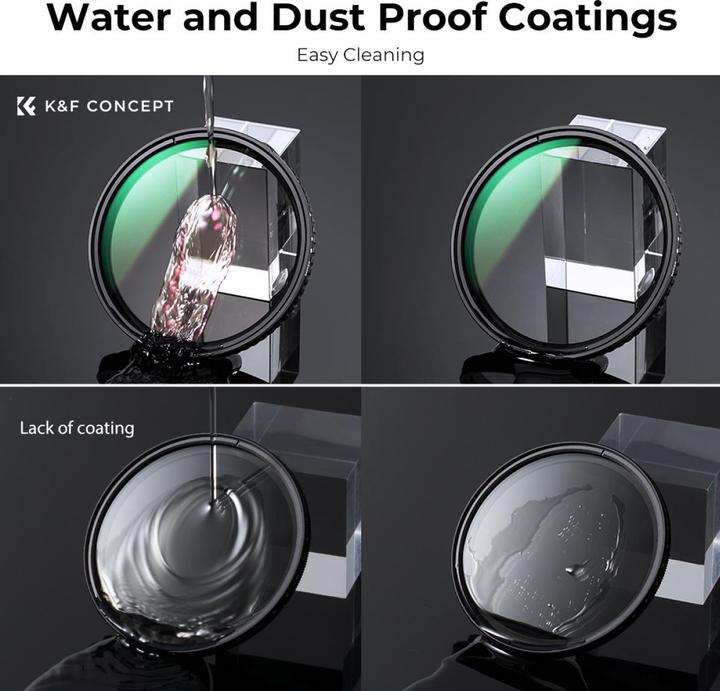 Produktbild K&F Concept Filter Nano-X 37 mm XV38 (37 mm, ND- / Graufilter)