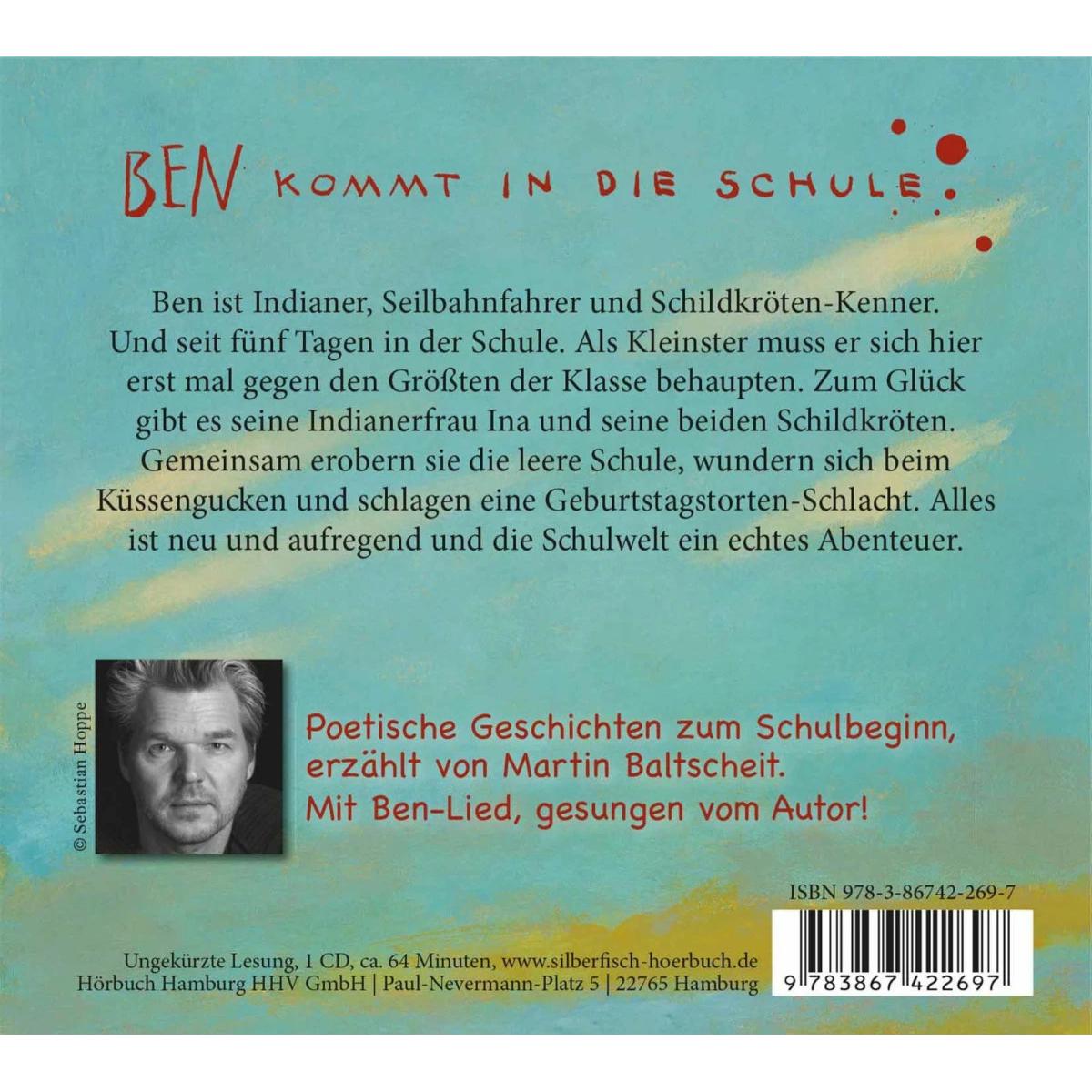 Ben. Schule, Schildkröten und weitere Abenteuer, Hörbücher von Oliver Scherz
