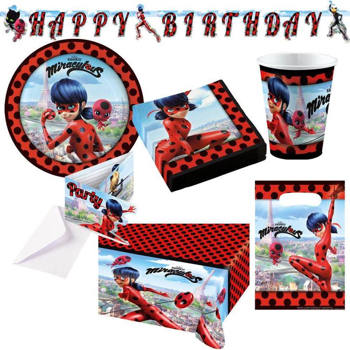 Produktbild Amscan Ladybug Miraculous Becher (8x)