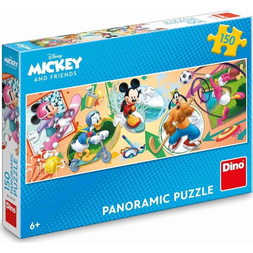 Thumbnail - Dino Panoramapuzzle Mickey und Freunde 150 Teile (150 Teile)