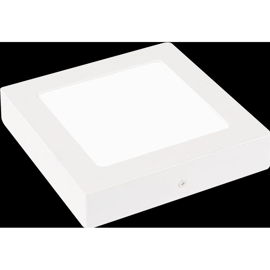 Dotlux, Wandleuchte + Deckenleuchte, 2529-130120 LED-Panel TOPsquare 225x225mm 18W 3000K mit Aufbaurahmen quadratisch