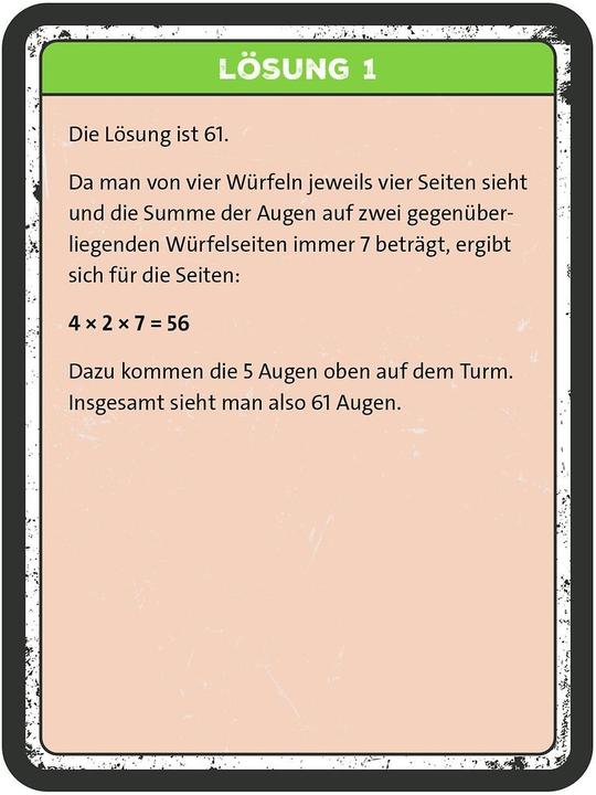 Produktbild Die grosse Box der Würfelrätsel (Deutsch)