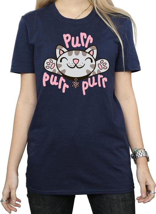 Produktbild Big Bang Theory Soft Kitty Purr Baumwolle Boyfriend TShirt (XL)
