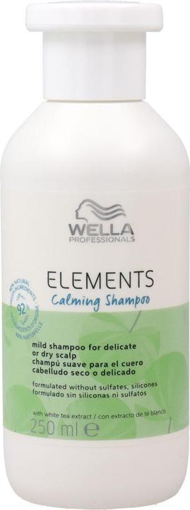 Wella Schonendes Shampoo Elements Beruhigend 250 ml (250 ml, Flüssiges Shampoo)