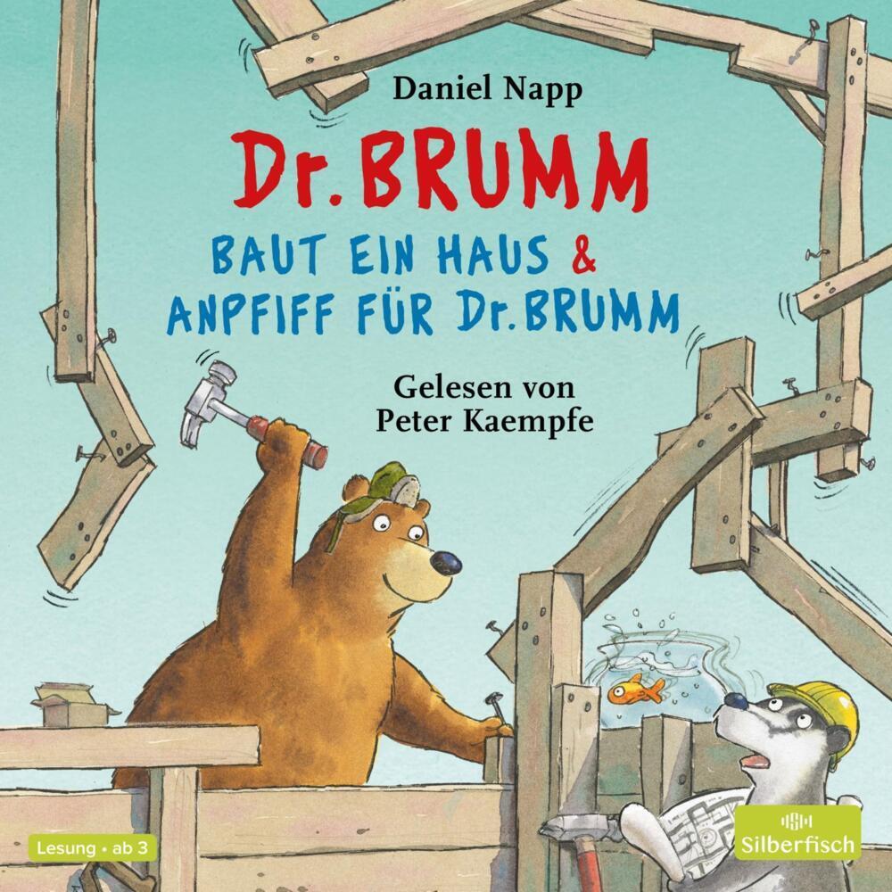 Thumbnail - Dr Brumm baut ein Haus / Anpfiff für Dr Brumm, Hörbücher von Daniel Napp