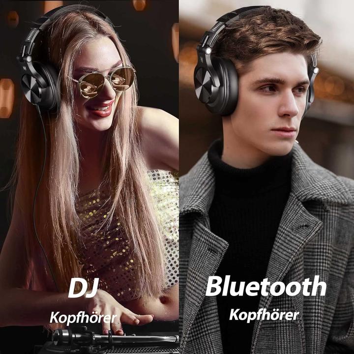 Produktbild OneOdio Kabellose Over-Ear Kopfhörer A70 mit HiFi-Stereo Sound (NC, 72 h, Kabelgebunden, Kabellos)
