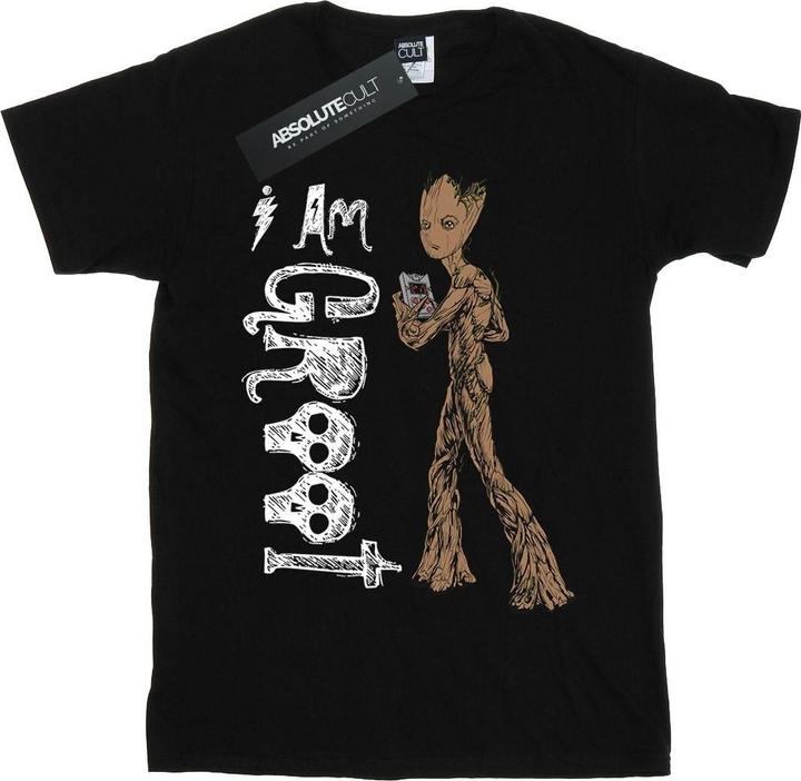 Image du produit - T-shirt AVENGERS INFINITY WAR AM TEENAGE GROOT - Garçon (140, 146)
