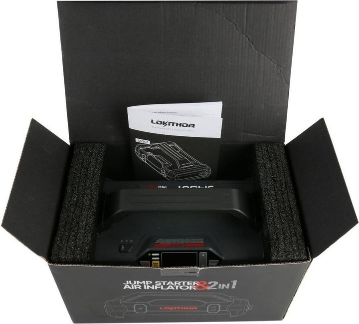 Produktbild Lokithor Jump Starter und Luftpumpe (2000 A, 20000 mAh)