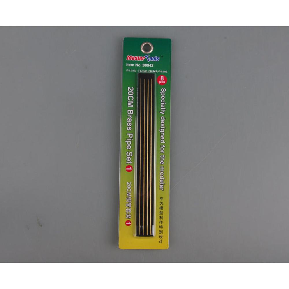 Master Tools 20CM Brass Pipe / Messingrohr Set 1