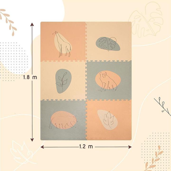 Actual product image Hakuna Matte Jungle Sunset (60 x 60 cm)