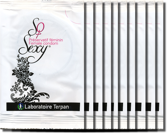 Produktbild Terpan So Sexy - Frauenkondom «Femidom», 10 Stück, latexfrei, frei von überflüssigen Chemikalien (10 Stk.)