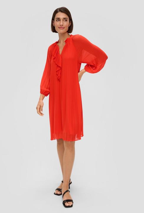 Produktbild S.Oliver Kleid Plissiertes Kleid aus Chiffon (36)