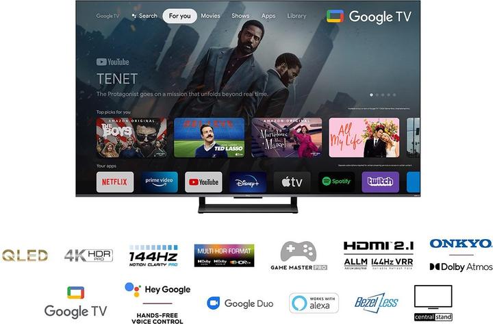 Produktbild TCL 75C735 (75", C735, QLED, 4K, 2022)