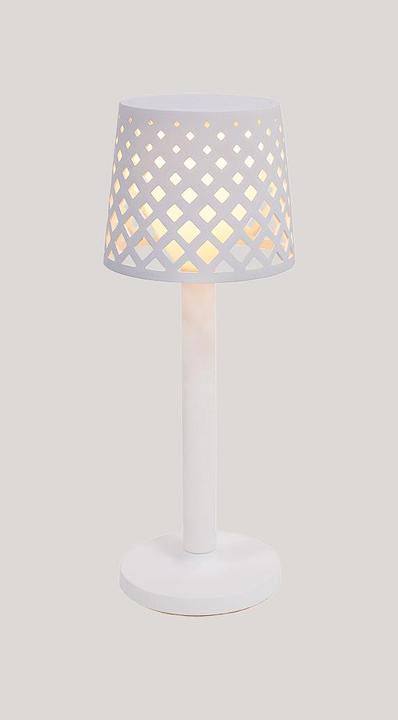 Produktbild Newgarden GRETITA LED Akku-Tischlampe weiss, kabellos mit Touchsteuerung IP44