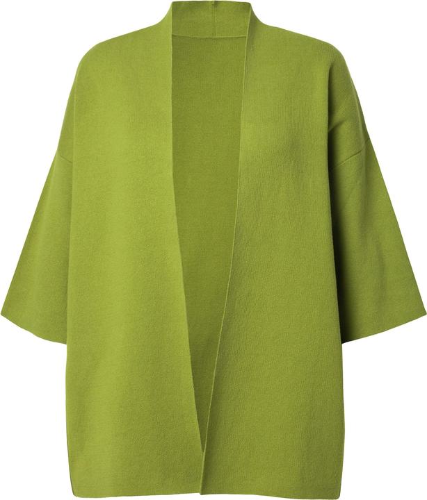 Actual product image Ulla Popken Oversized Shawl Collar 3/4 Sleeve Cardigan (42, 44)