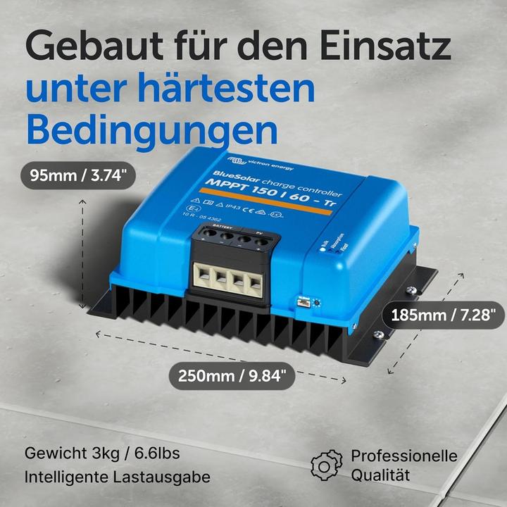 Actual product image Victron Energy BlueSolar MPPT 150/60-Tr