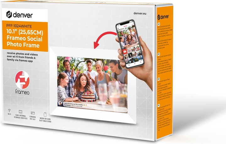 Actual product image Denver Frameo PFF-1024 (10.10", 1280 x 800 pixels)