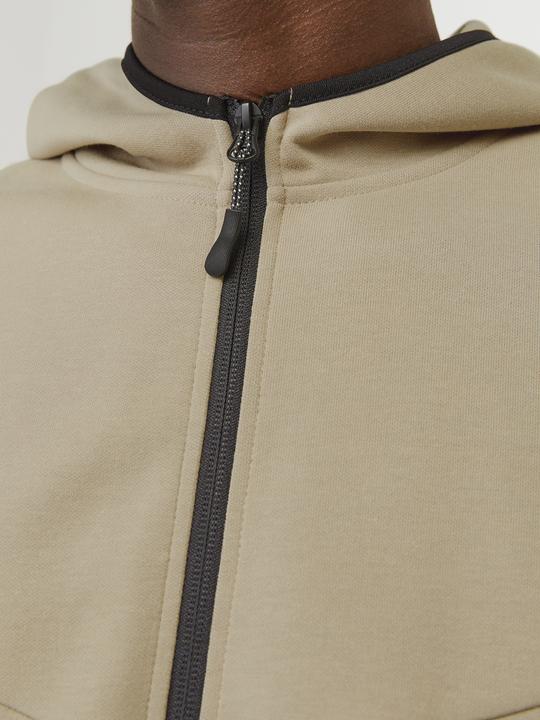 Produktbild Jack & Jones Einfarbig Kapuzenpullover Kapuzenpullover mit Reissverschluss (L)