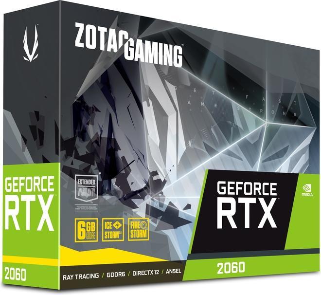 Actual product image Zotac GeForce RTX 2060 Twin Fan (6 GB)