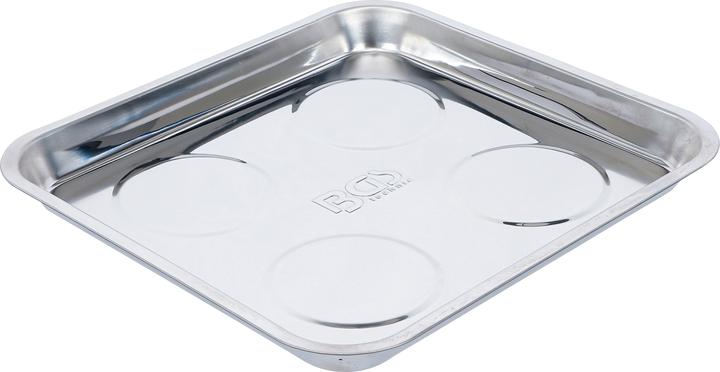 Immagine prodotto BGS Vaschetta magnetica acciaio inox 265 x 290 mm