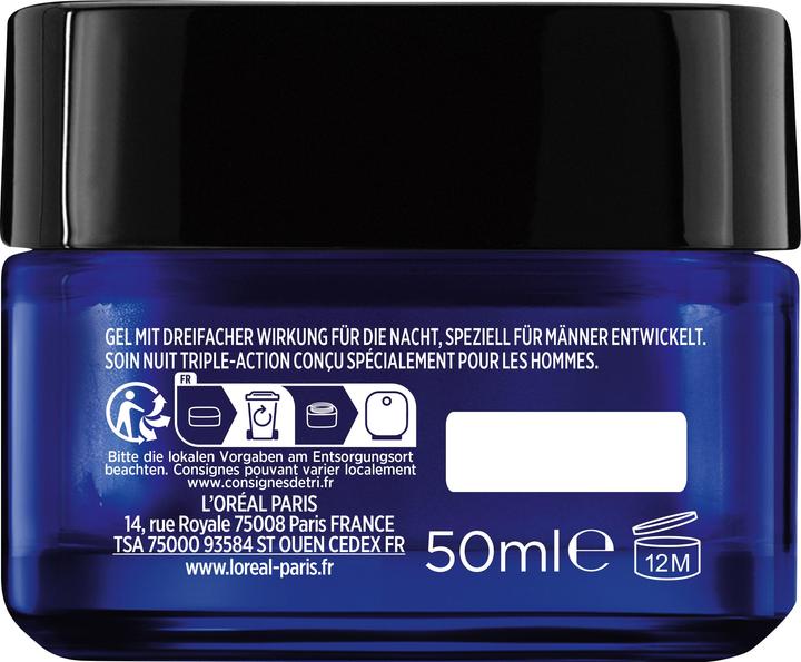 Produktbild L'Oréal Paris Männer Anti-Falten Nachtpflege (50 ml, Nachtcreme)