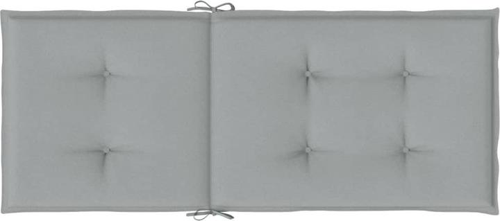 Actual product image vidaXL High-back cushions 6 pcs. fabric (120 x 50 x 4 cm)