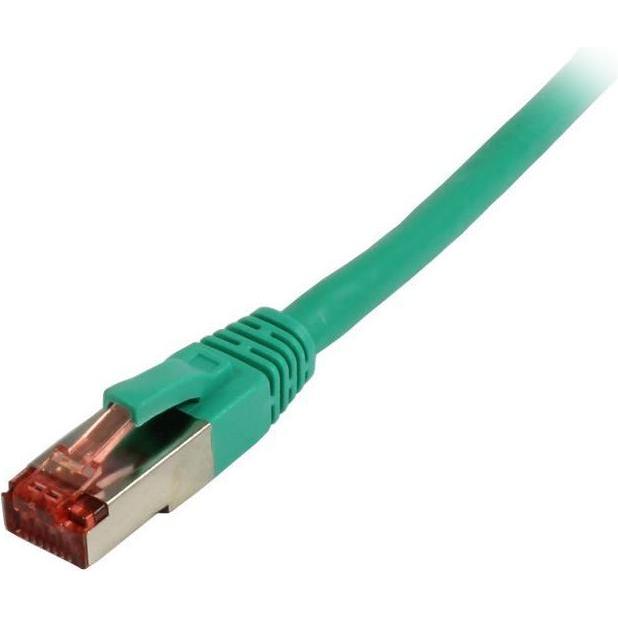 Synergy 21 Patchkabel RJ45, CAT6 250Mhz,15m grün, S-STP(S/FTP),TPE(Superflex) (S/FTP, CAT6, 15 m), Netzwerkkabel