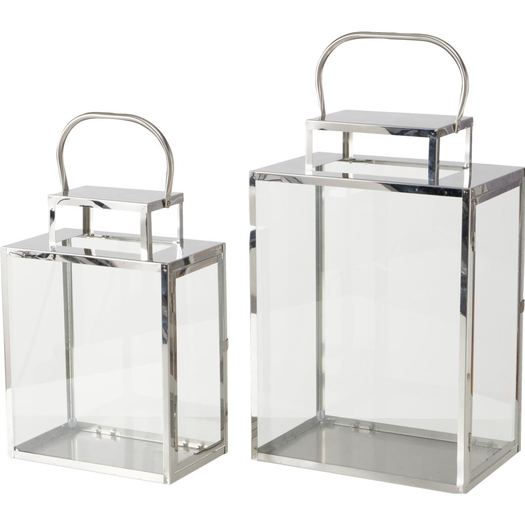 Thumbnail - Boltze Home, Laterne, Jalena (20 x 20 x 35 cm, 2 x)