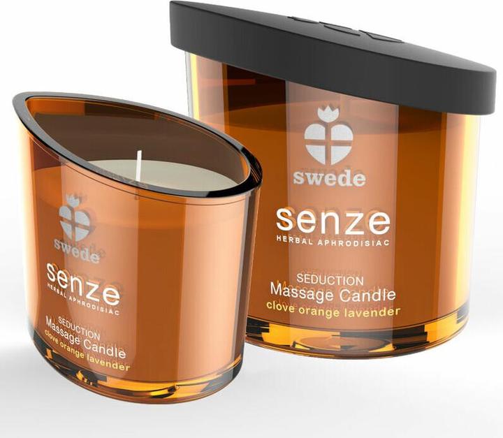 Actual product image Swede Senze Seduction Massage Candle Clove Orange Lavender (50 ml)