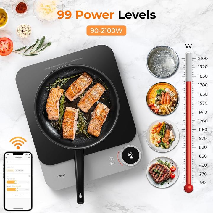 Actual product image Tokit Induction hob Pro