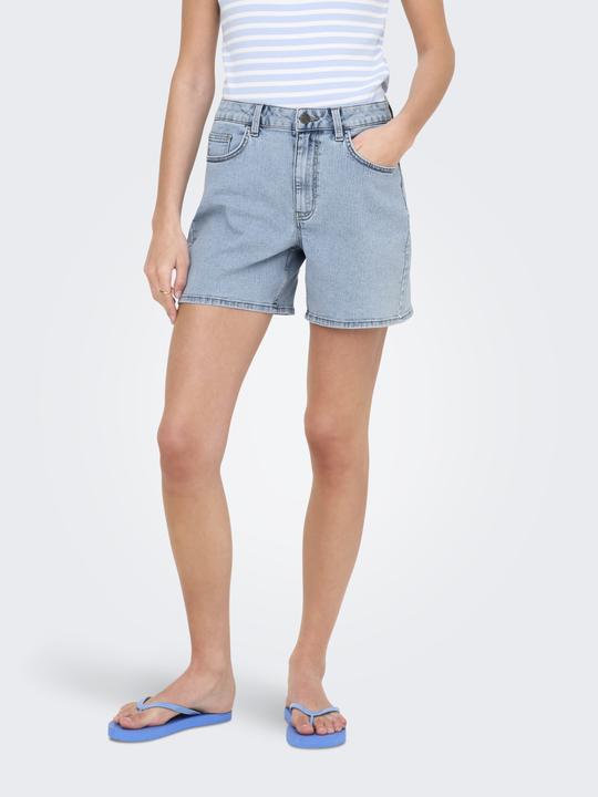 Immagine prodotto JdY JDYCLAUDIA Hohe Taille Weiter Beinschnitt Jeans-Shorts Jeans-Shorts (XL)