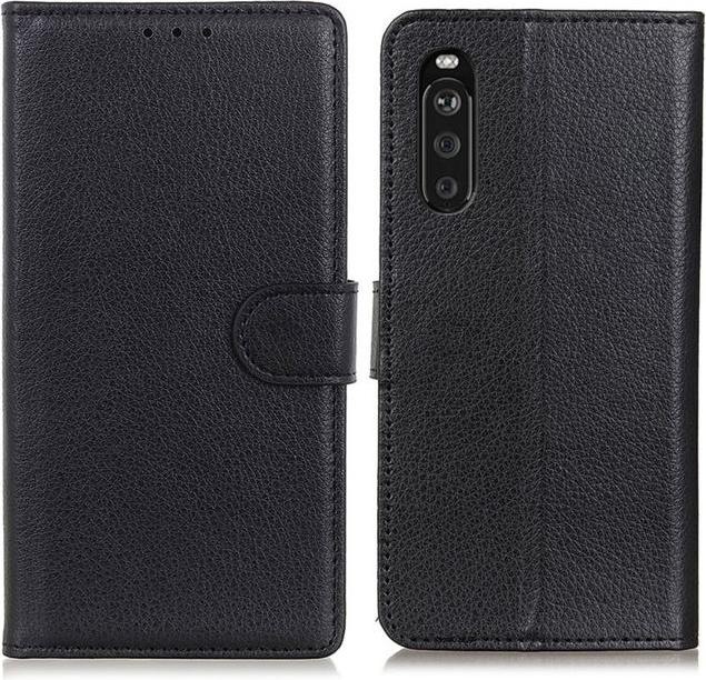 Produktbild MU Classic Litchi Leder Bookcover Series (Sony Xperia 10 III)