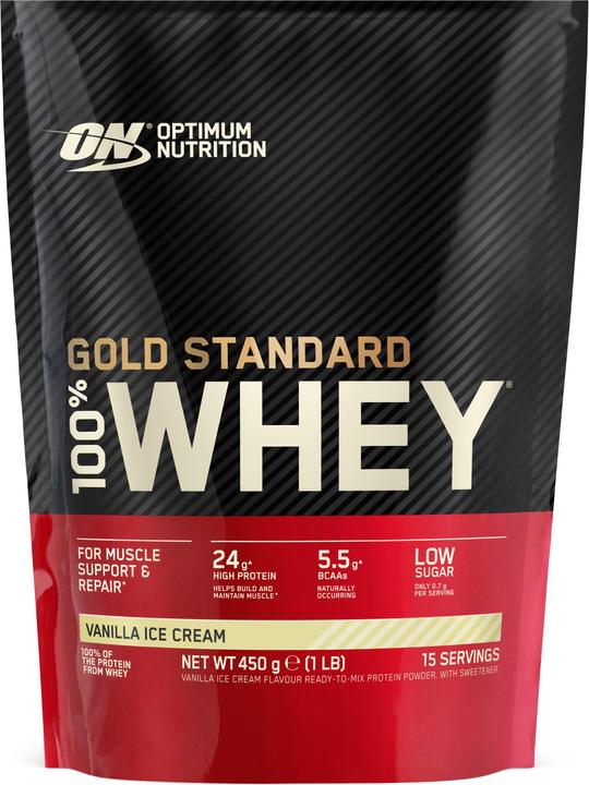 Actual product image Optimum Nutrition Gold Standard (Vanilla, 1 pcs., 450 g)