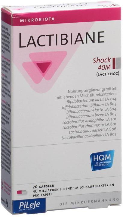 Produktbild Lactibiane Shock 40M (20 Stk., Kapseln, 9 g)