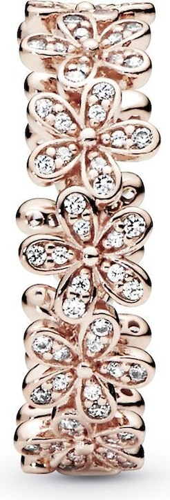 Actual product image Pandora Shiny daisy band ring (54)