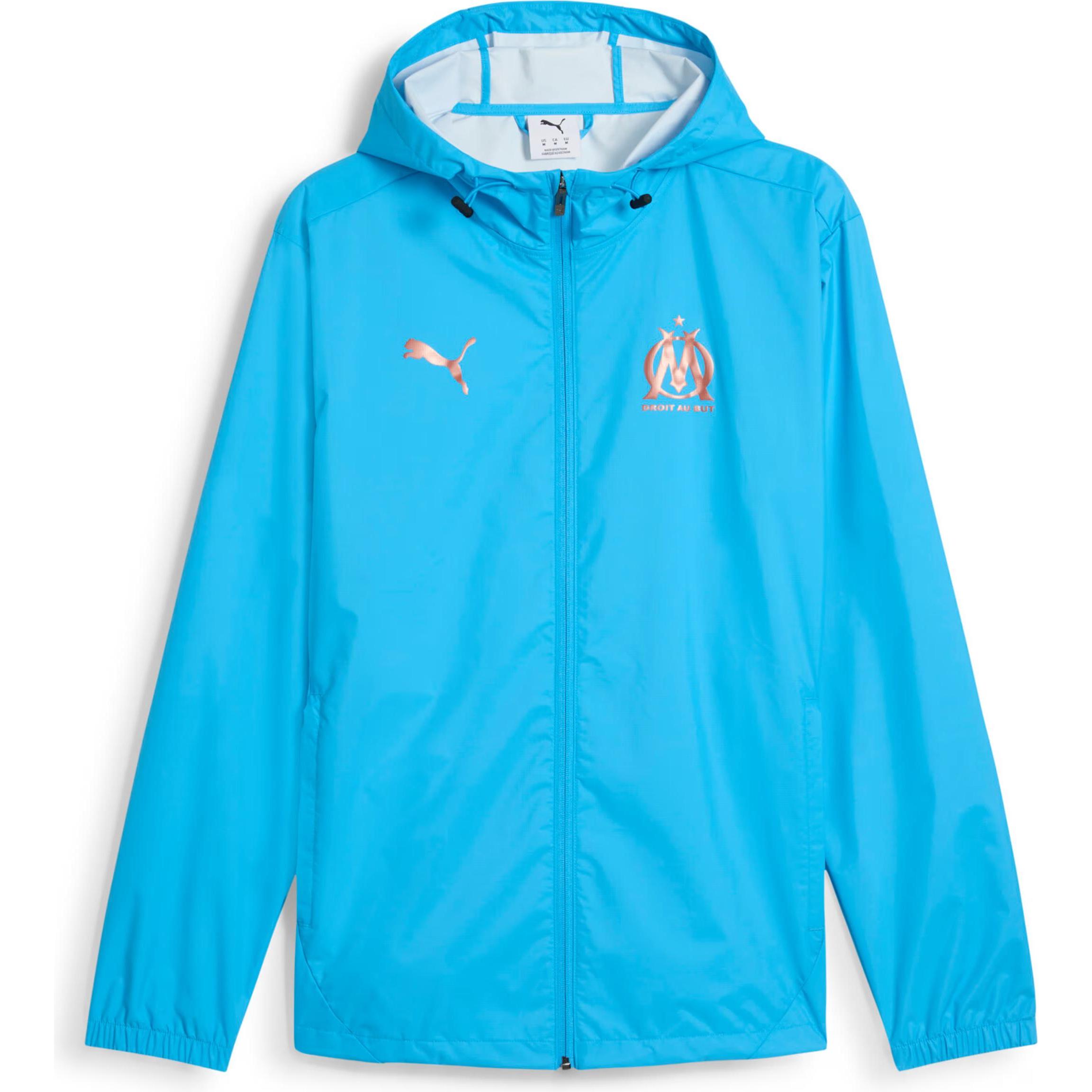 Puma, Herren, Jacke, Trainingsjacke OM 2023/24 (S), Blau, S