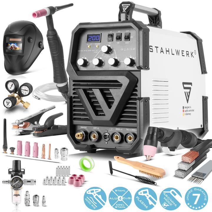 Produktbild Stahlwerk Schweissgerät AC DC Wig 200 ST IGBT