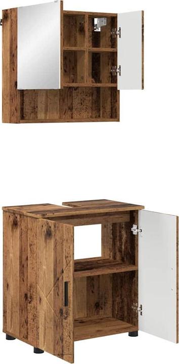 Actual product image vidaXL Badezimmer Schrank