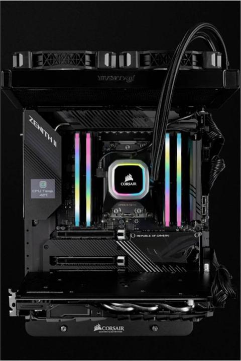 Image du produit Corsair Vengeance RGB Pro SL (2 x 16GB, 3200 MHz, RAM DDR4, DIMM)
