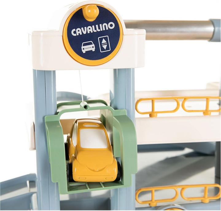 Actual product image Polesie Cavallino Luxusgarage mit Autos in Pastellfarben