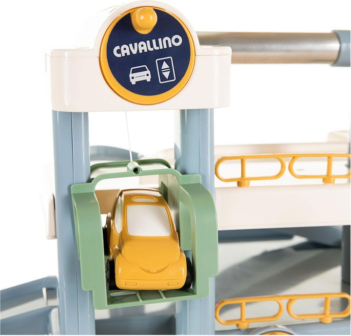 Actual product image Polesie Cavallino Luxusgarage mit Autos in Pastellfarben
